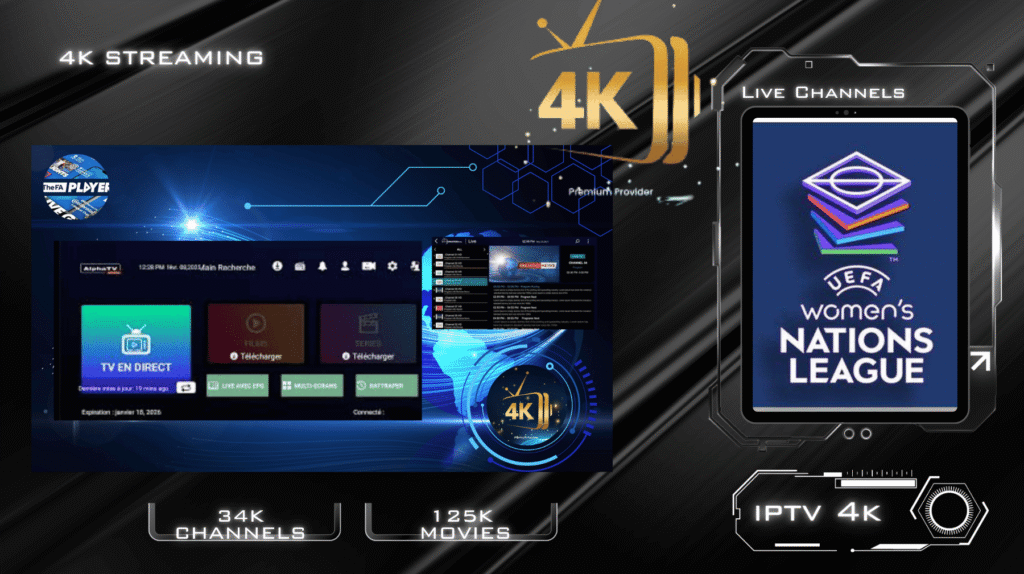 2 4K Live IPTV