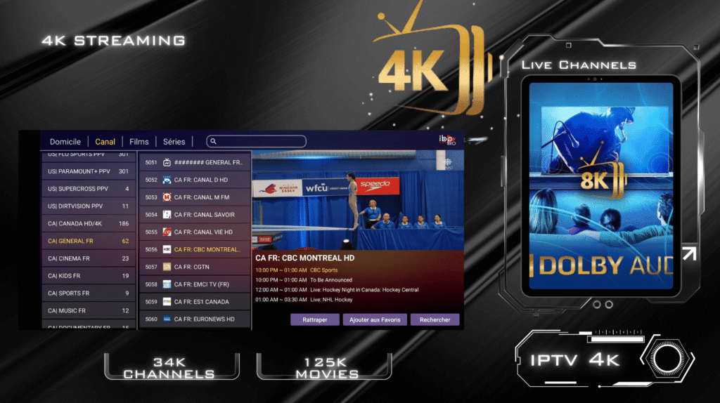 4 4K IPTV Service