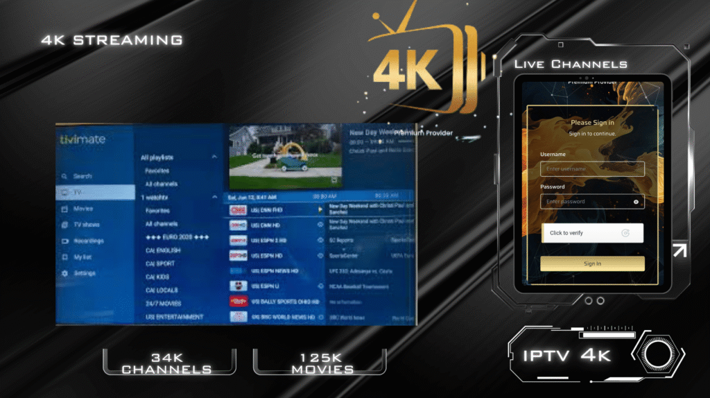 4 IPTV Sites