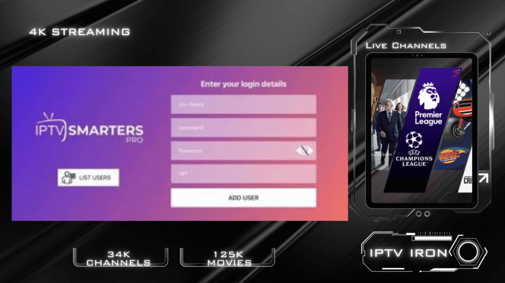4 IPTV with 4K