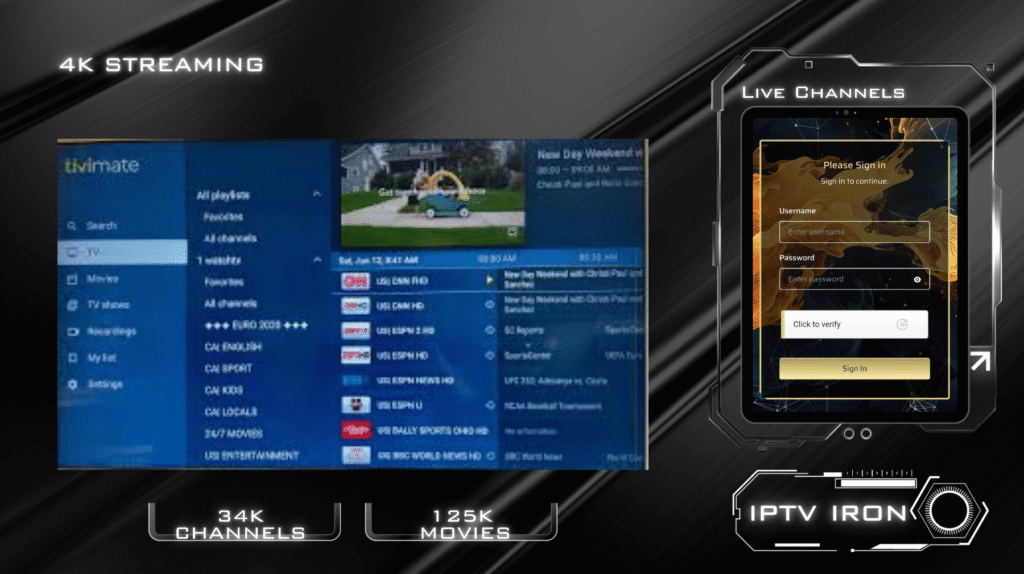 5 IPTV with 4K