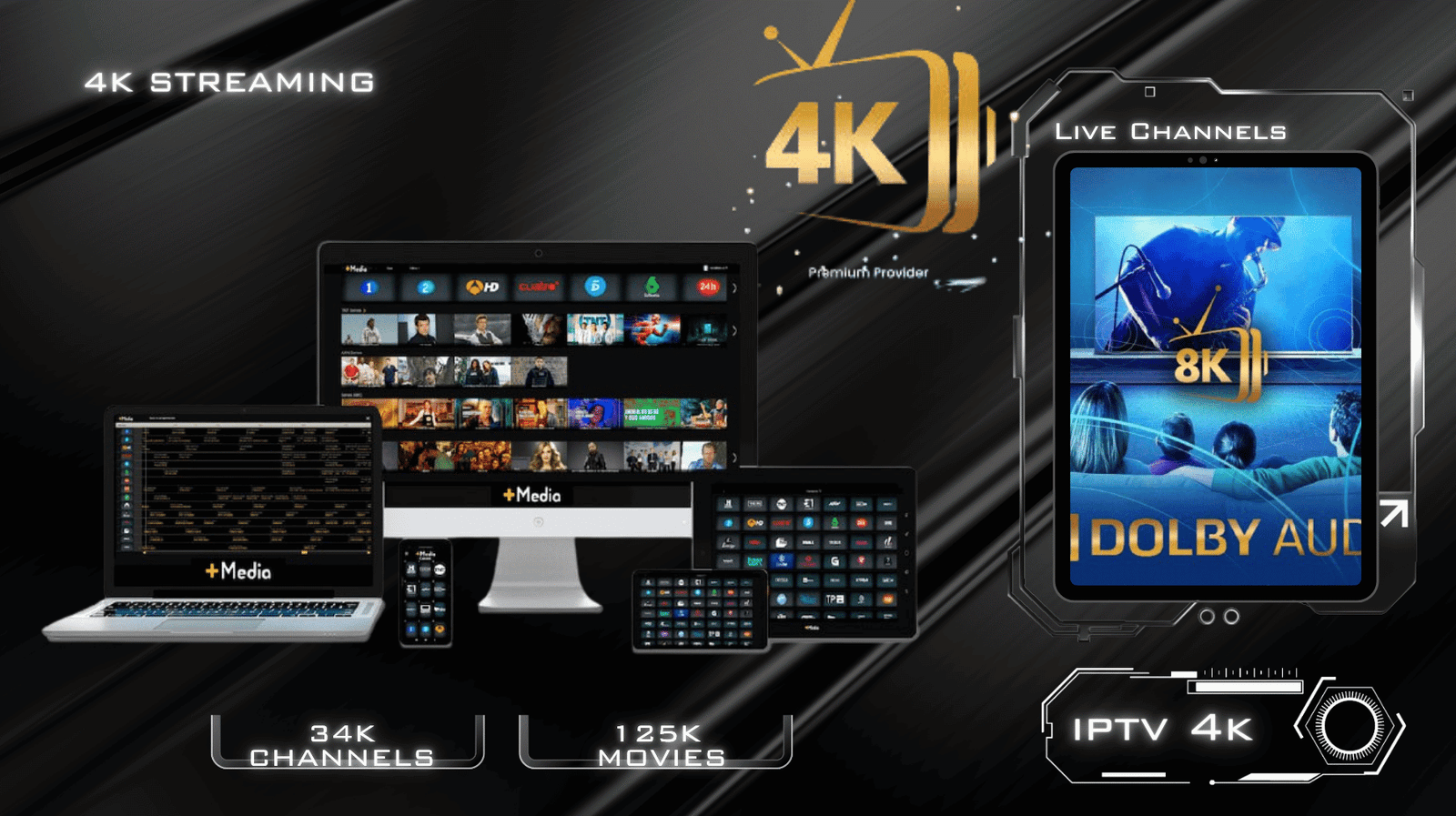 Top 4K IPTV Service for 2025 | Ultra HD & 8K IPTV USA