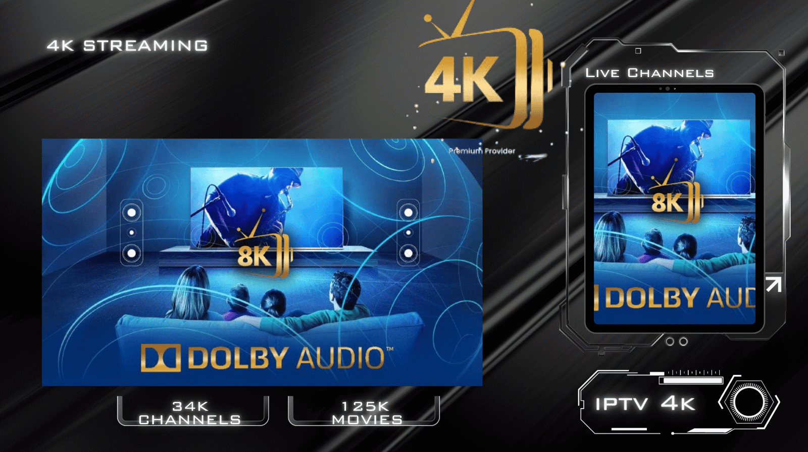 Best IPTVs for 2025: Top Services for 4K Streaming
