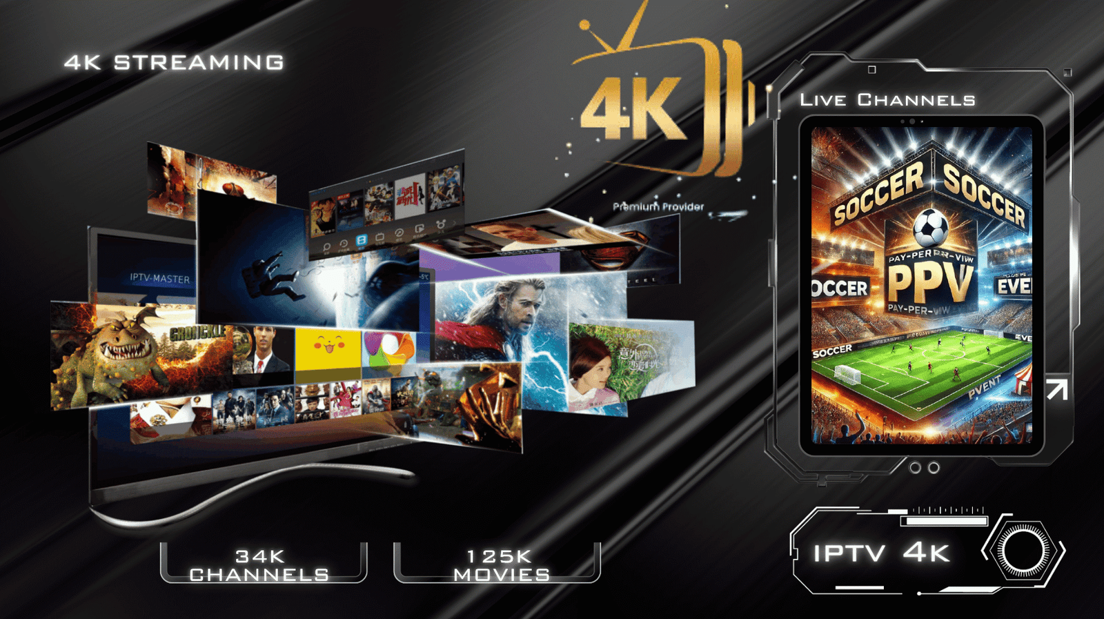 Best IPTV Sites for 4K Streaming in 2025 Ultra HD Channels
